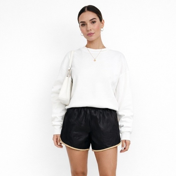 3.1 Phillip Lim Pants - 3.1 Phillip Lim | leather piped shorts